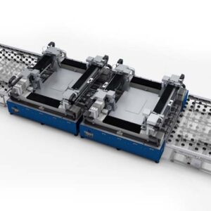 Flat automotive glass laser (Low  E) coating removal (edge deletion)machine