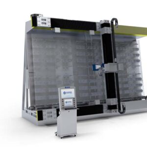 Vertical Laser Coating Removal Machine